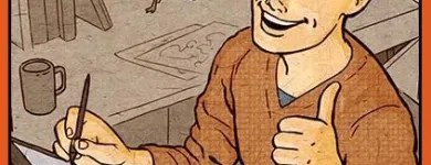 Virksomhet 11 bilde ILLUSTRATØR THOMAS MADSEN Grafisk og visuell kommunikasjonsdesign i Laksevåg 12