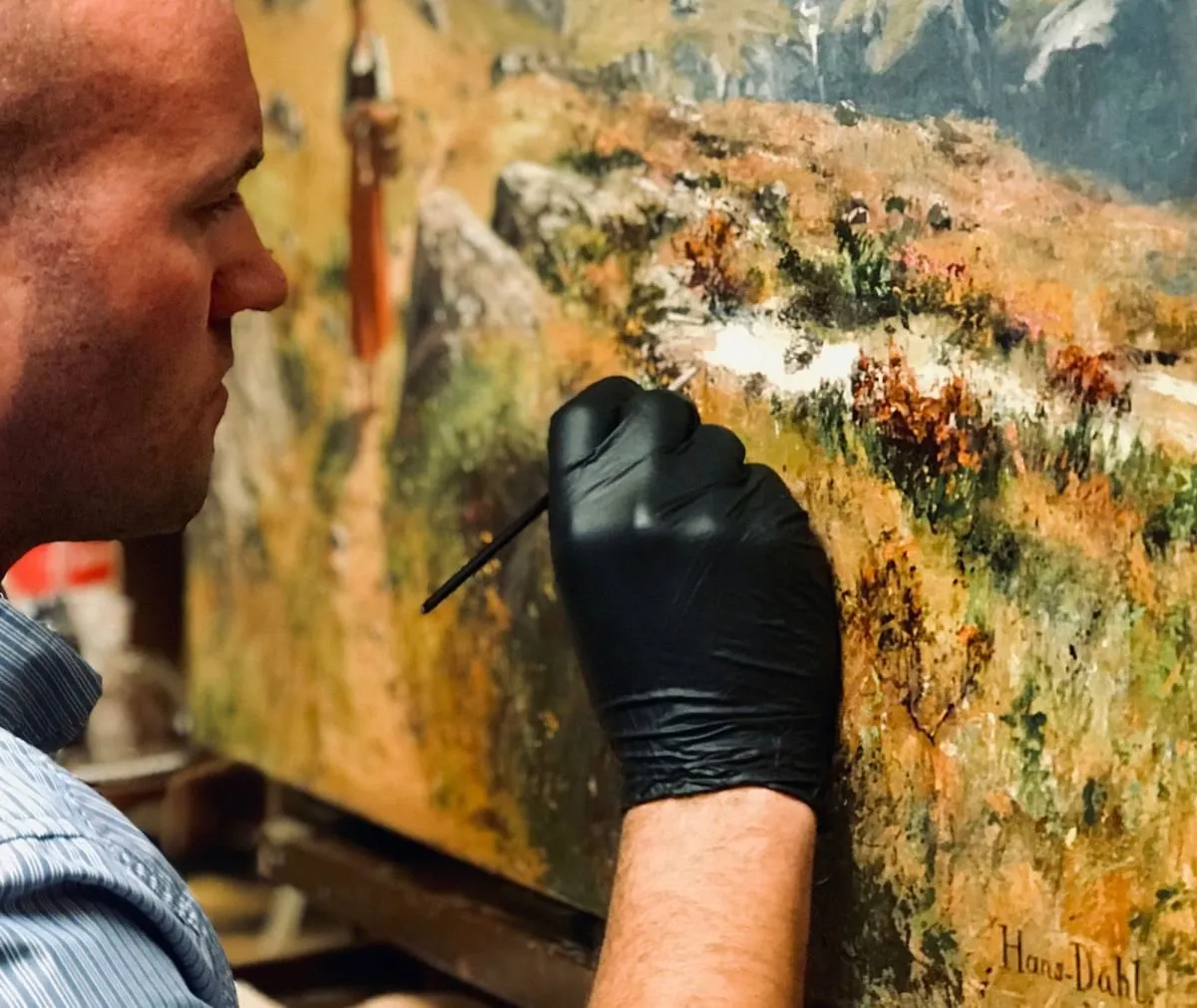 Virksomhet 3 bilde GALLERI TONNE, MALERIKONSERVATOR